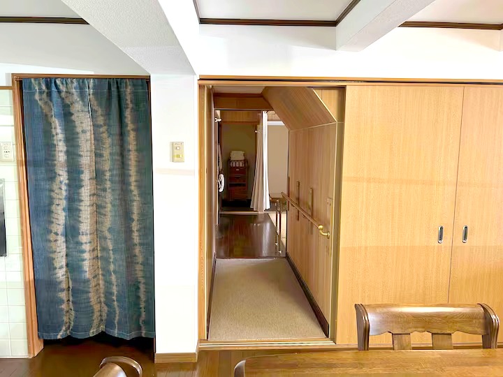 吉野長屋の廊下の写真